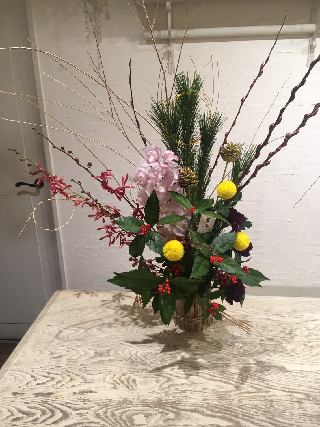 お正月のお花 フローリスト銀座のご案内 Kaoruko Florist Ginza