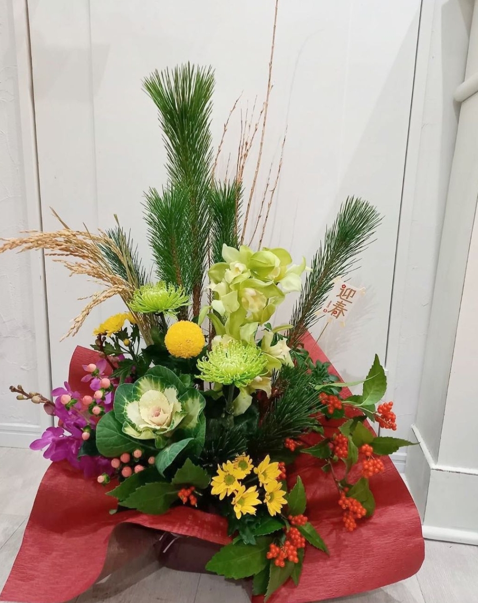 お正月のお花 フローリスト銀座のご案内 Kaoruko Florist Ginza
