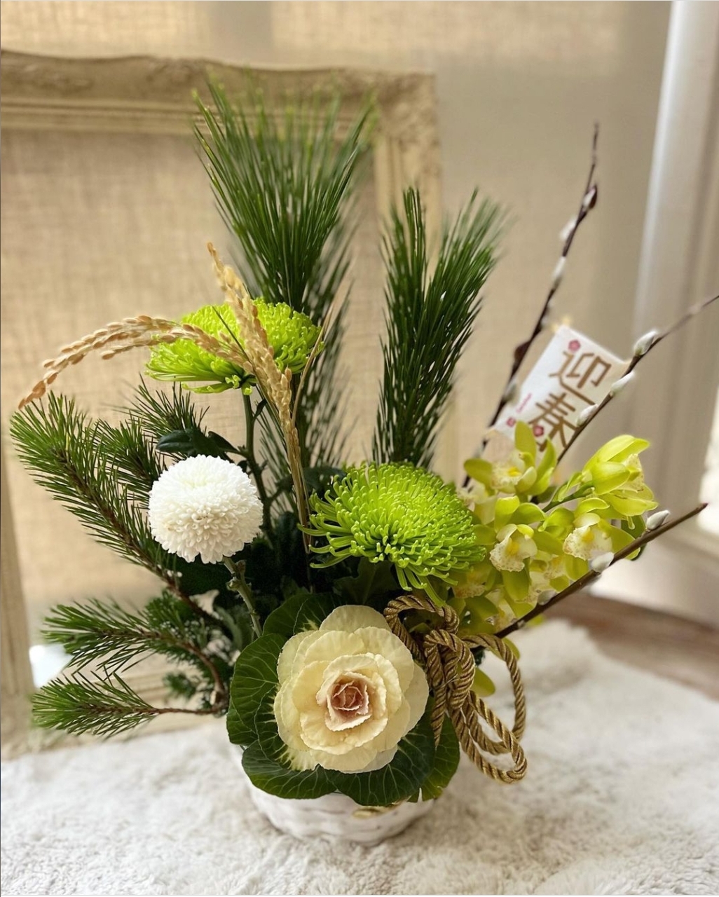 お正月のお花｜フローリスト銀座のご案内｜KAORUKO Florist Ginza