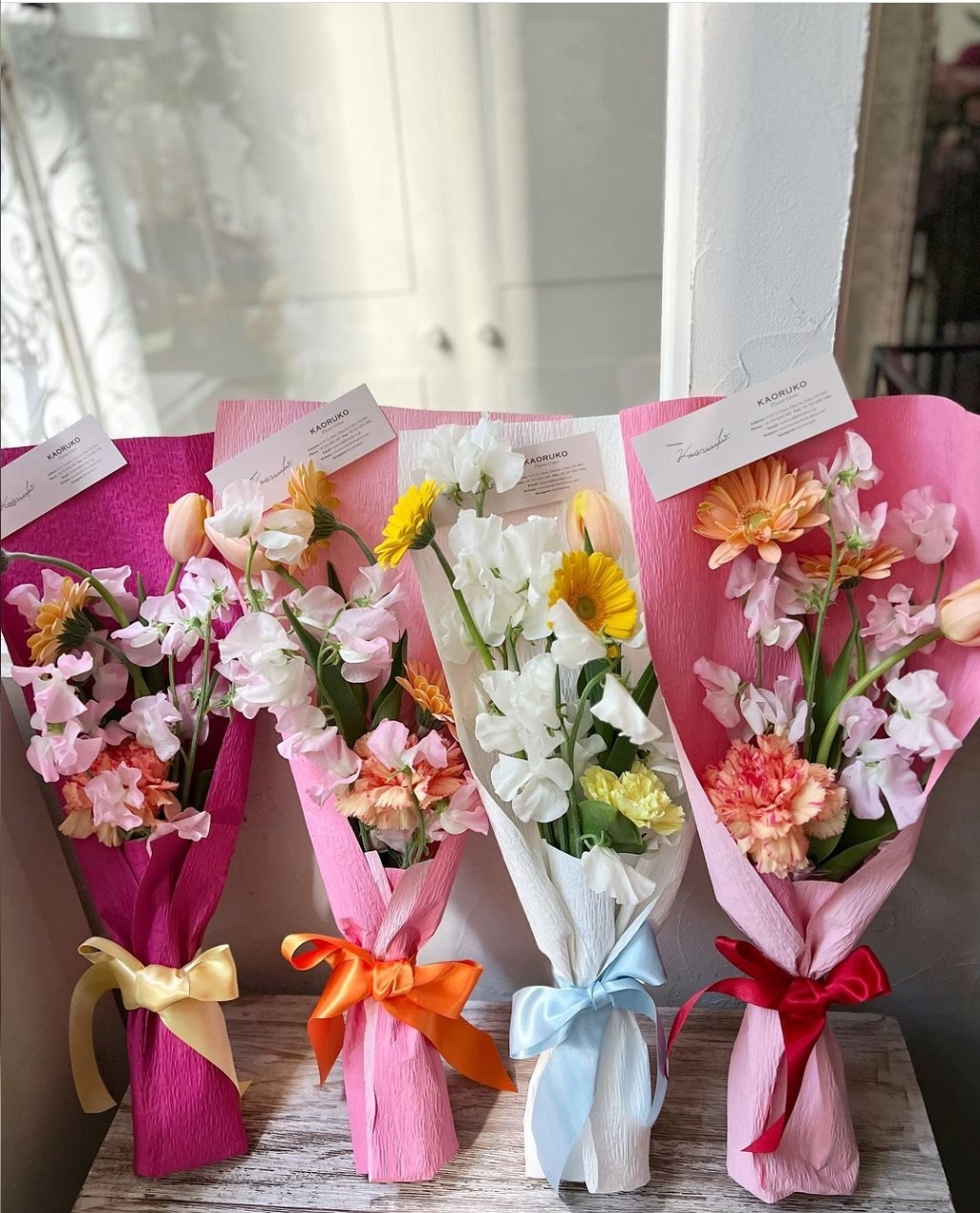 謝恩会・卒業式の花｜フローリスト銀座のご案内｜KAORUKO Florist Ginza