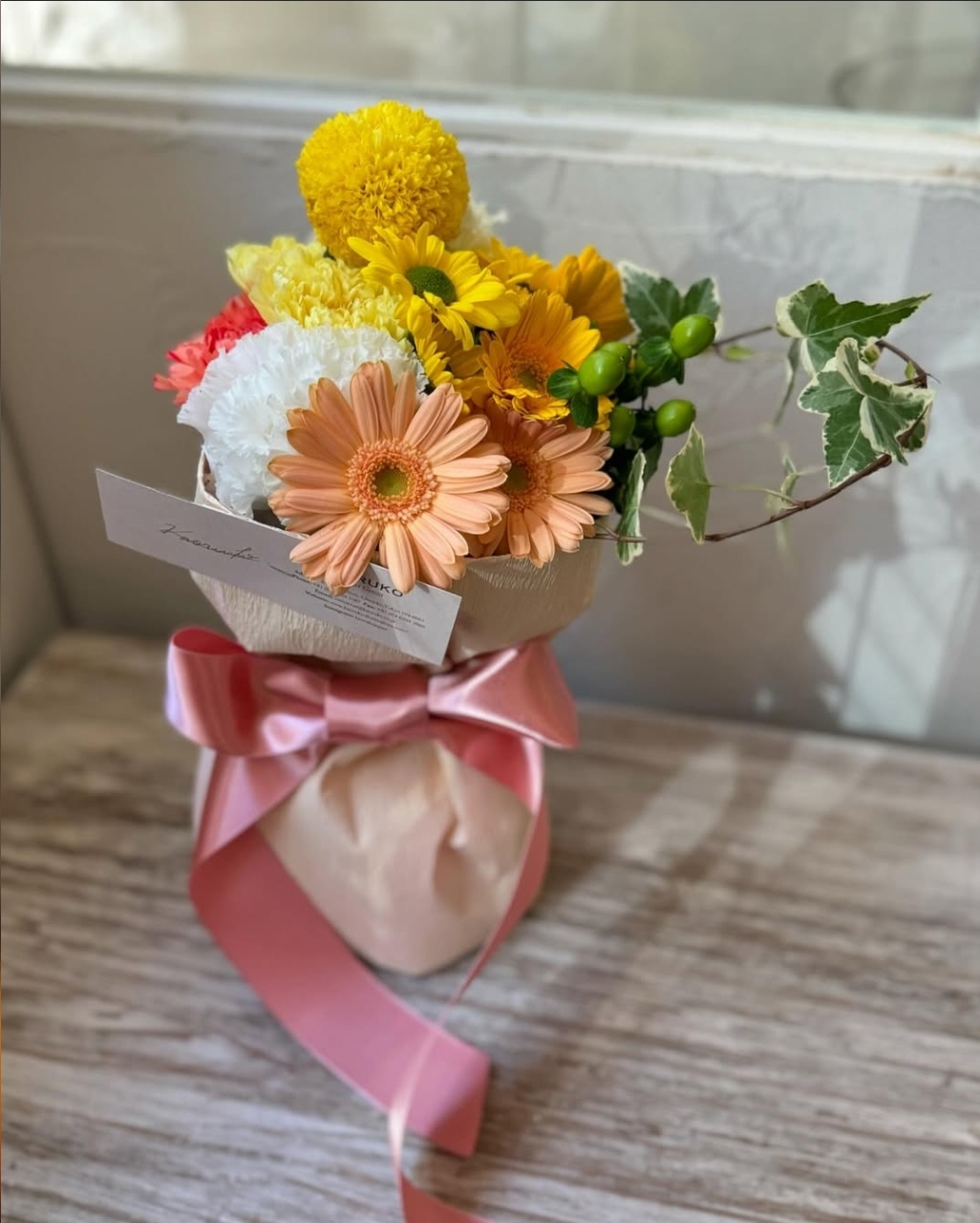 送別のお花｜フローリスト銀座のご案内｜KAORUKO Florist Ginza